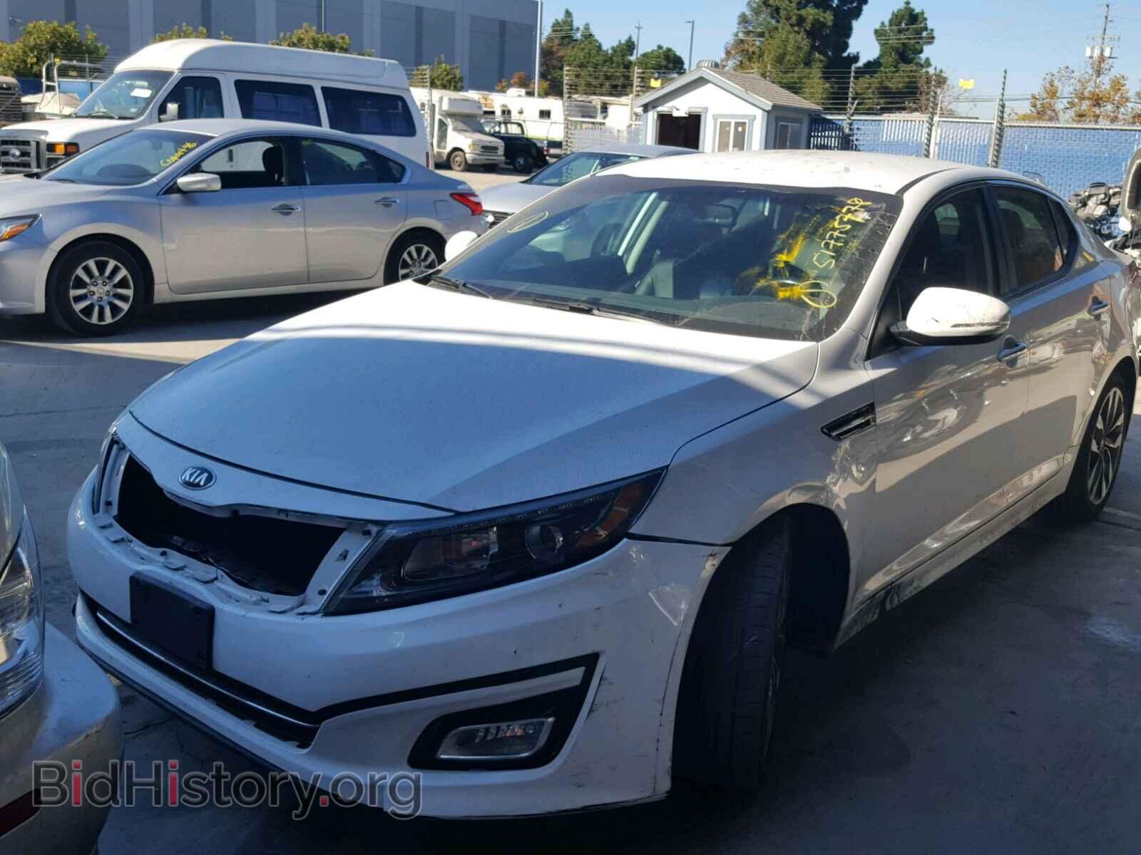 2015 KIA OPTIMA - VIN: 5XXGR4A79FG490193 - Фото 2
