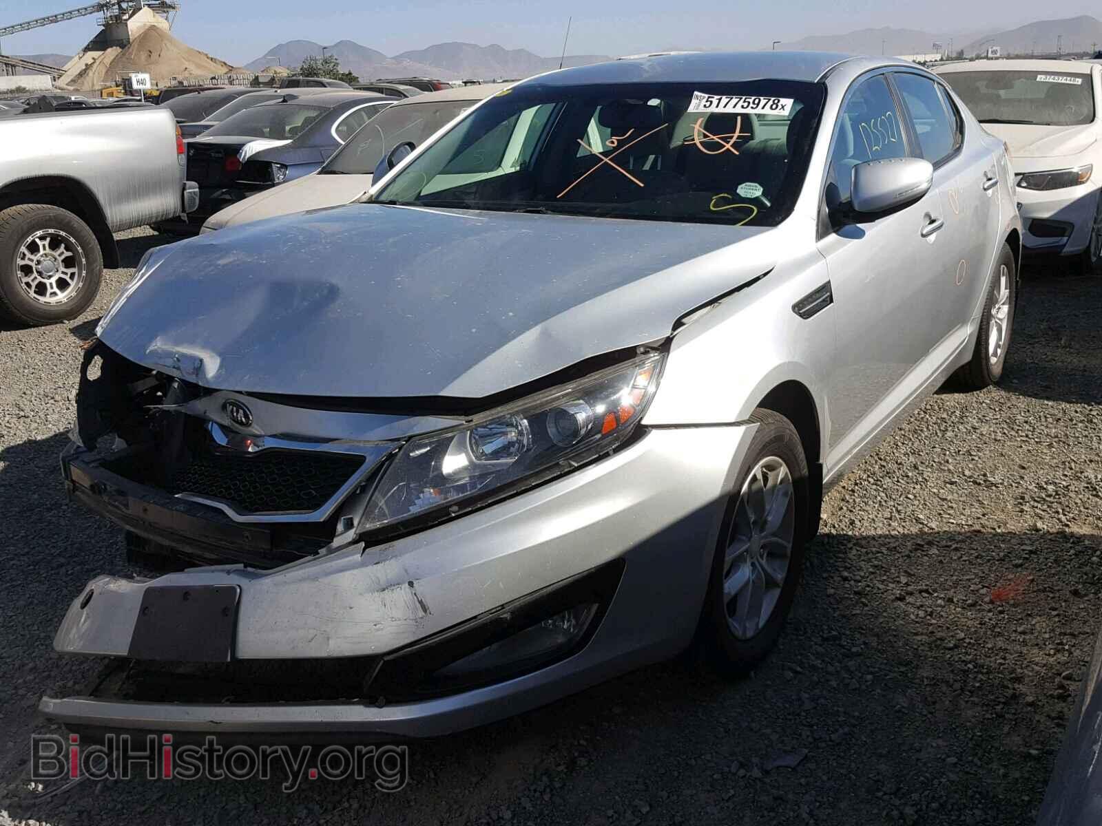 2013 KIA OPTIMA - VIN: KNAGM4A79D5369547 - Фото 2