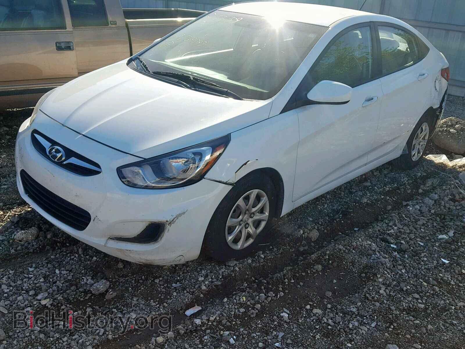 2014 HYUNDAI ACCENT - VIN: KMHCT4AE3EU769593 - Фото 2