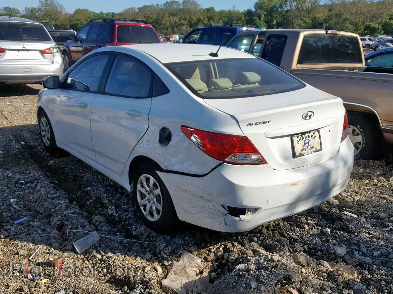 2014 HYUNDAI ACCENT - VIN: KMHCT4AE3EU769593 - Фото 3