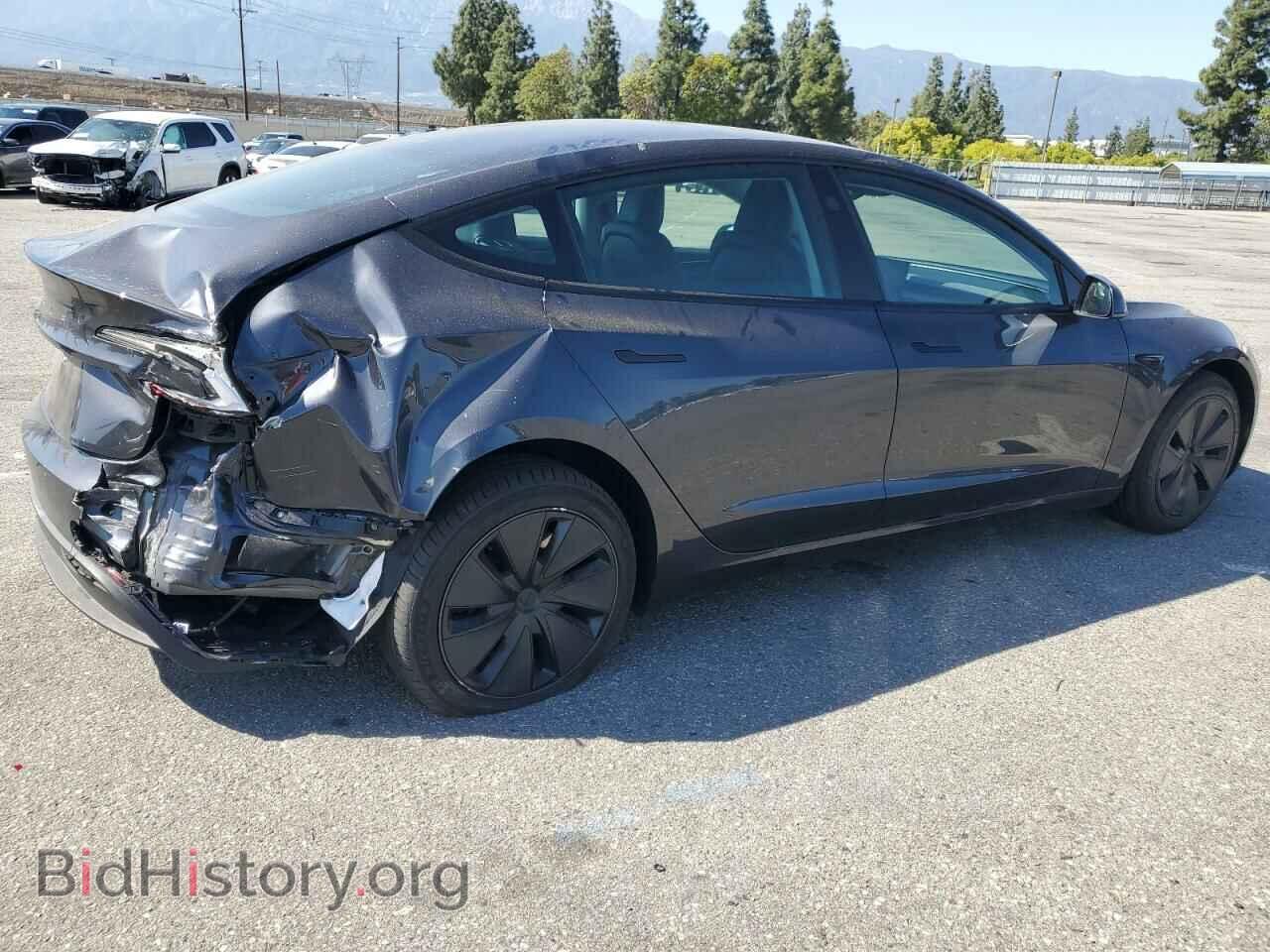 2024 TESLA MODEL 3 - VIN: 5YJ3E1EA2RF844514 - Фото 3