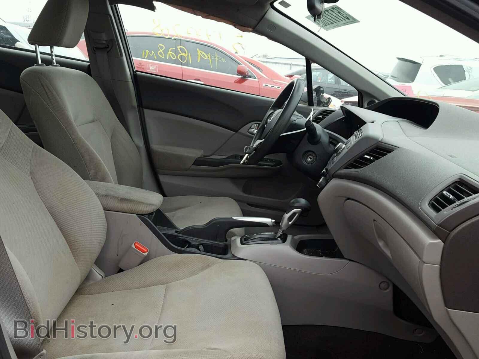 2012 HONDA CIVIC - VIN: 19XFB2F80CE024596 - Фото 5