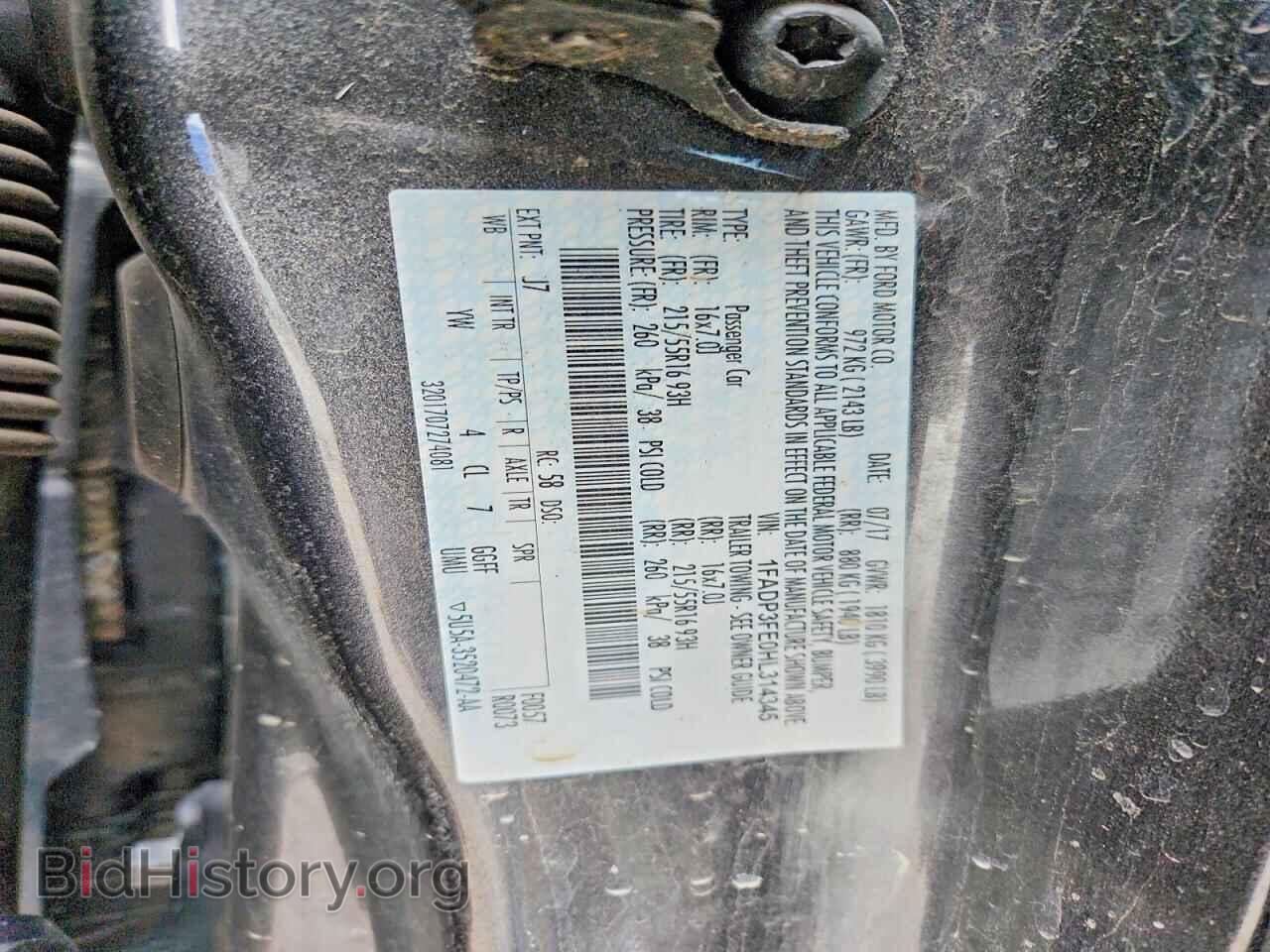 2017 FORD FOCUS - VIN: 1FADP3FE0HL314345 - Photo 12