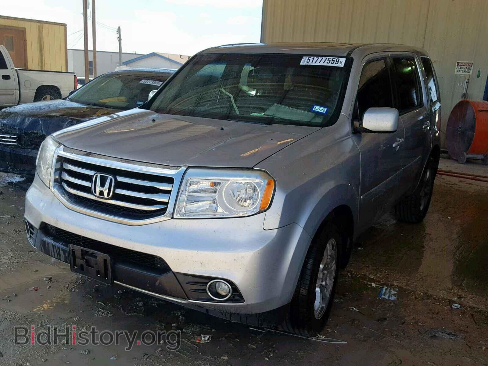 2013 HONDA PILOT EXL - VIN: 5FNYF3H5XDB039821 - Photo 2