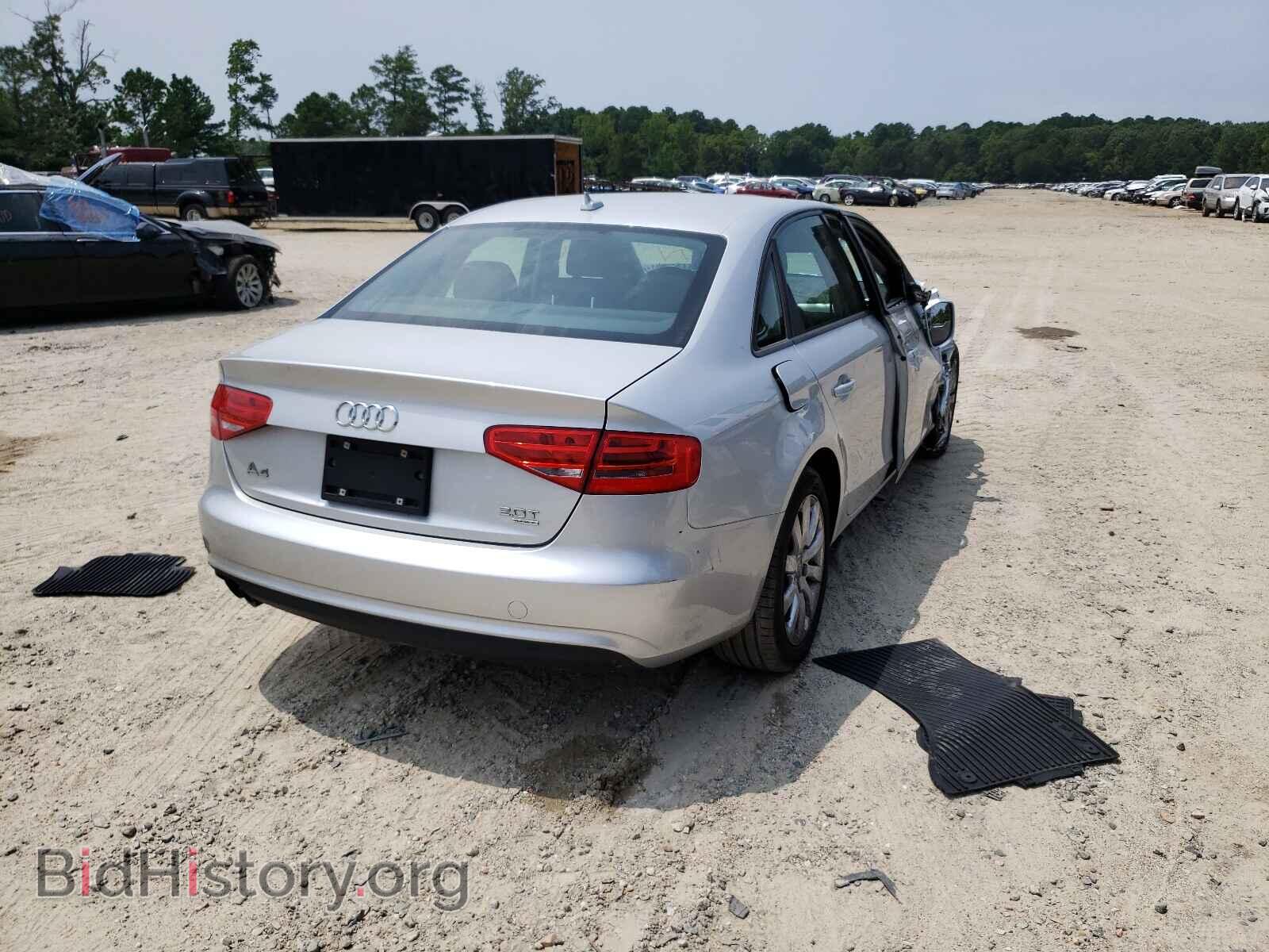 2014 AUDI A4 - VIN: WAUBFAFL1EN014575 - Фото 4