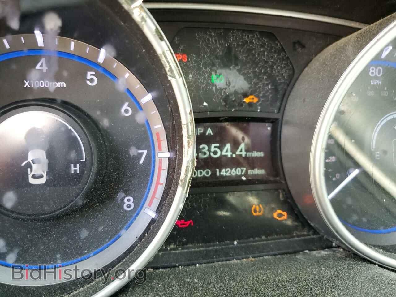 2012 HYUNDAI SONATA - VIN: 5NPEC4AC5CH446925 - Фото 9