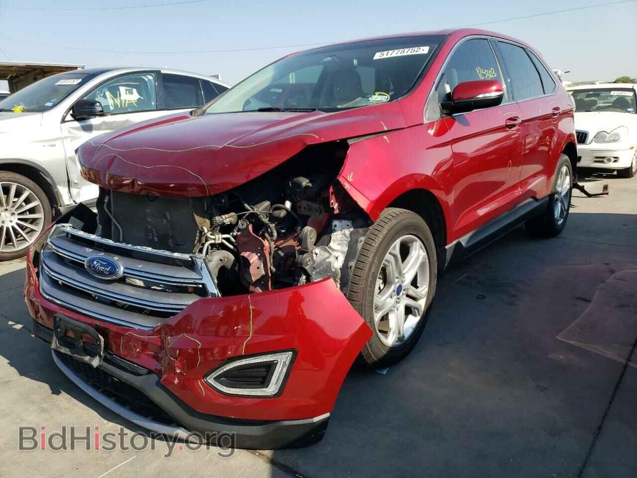 2017 FORD EDGE - VIN: 2FMPK3K94HBB31802 - Фото 2