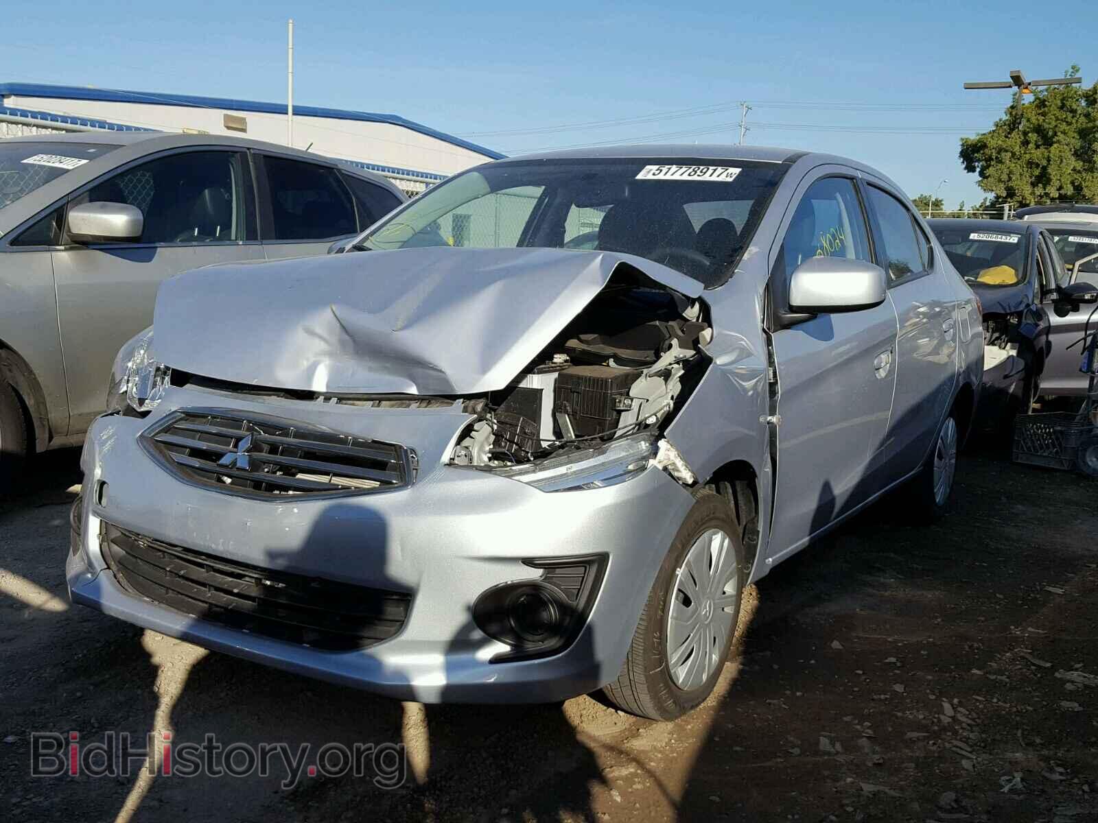 2017 MITSUBISHI MIRAGE - VIN: ML32F3FJ9HH004444 - Фото 2
