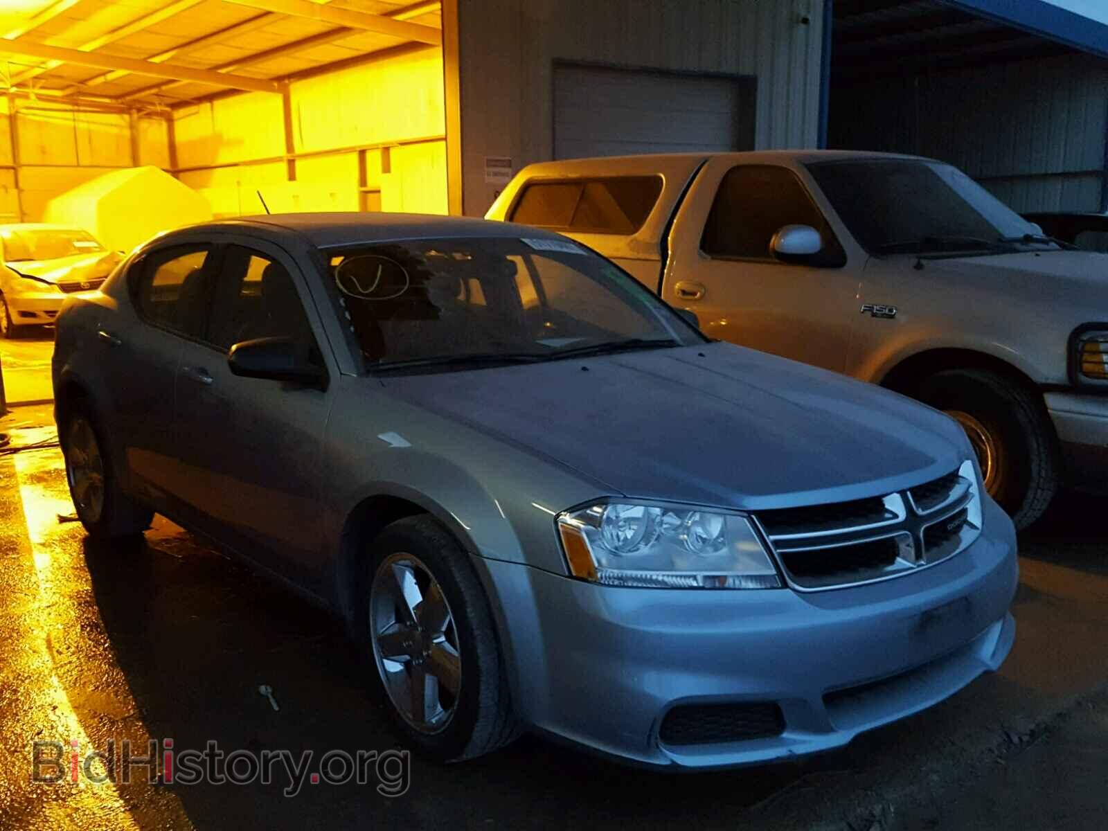Фотография 1C3CDZAB2DN629035 - DODGE AVENGER 2013