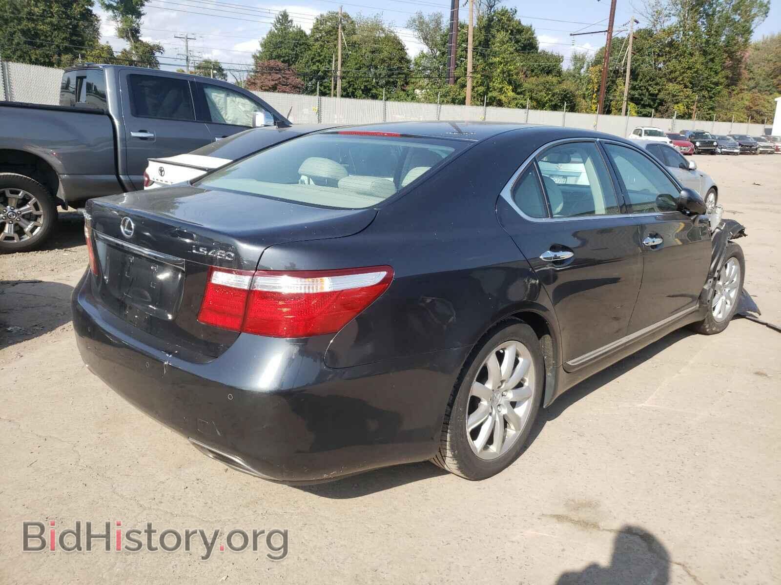 2007 LEXUS LS460 - VIN: JTHBL46F875036081 - Фото 4