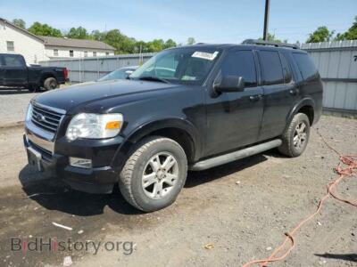 2010 Ford EXPLORER Explorer X, черный — VIN 1FMEU7DE3AUA97855, Copart