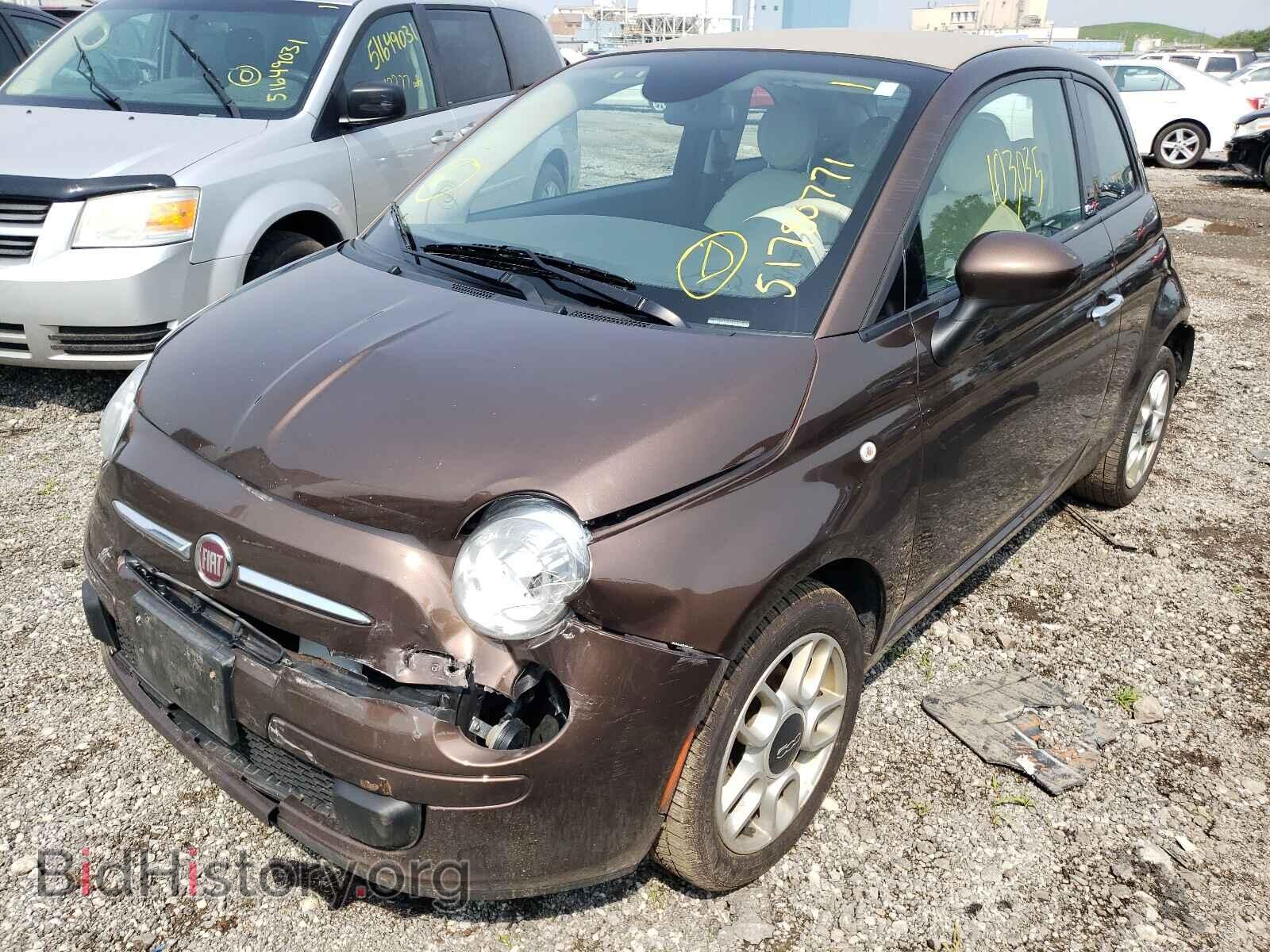 2015 FIAT 500 - VIN: 3C3CFFDR2FT657356 - Photo 2