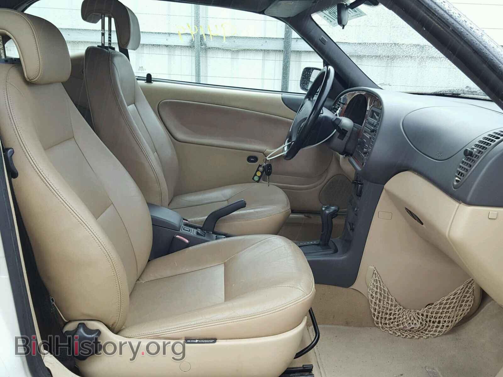 2001 SAAB 9 3 - VIN: YS3DF78K917000854 - Фото 5