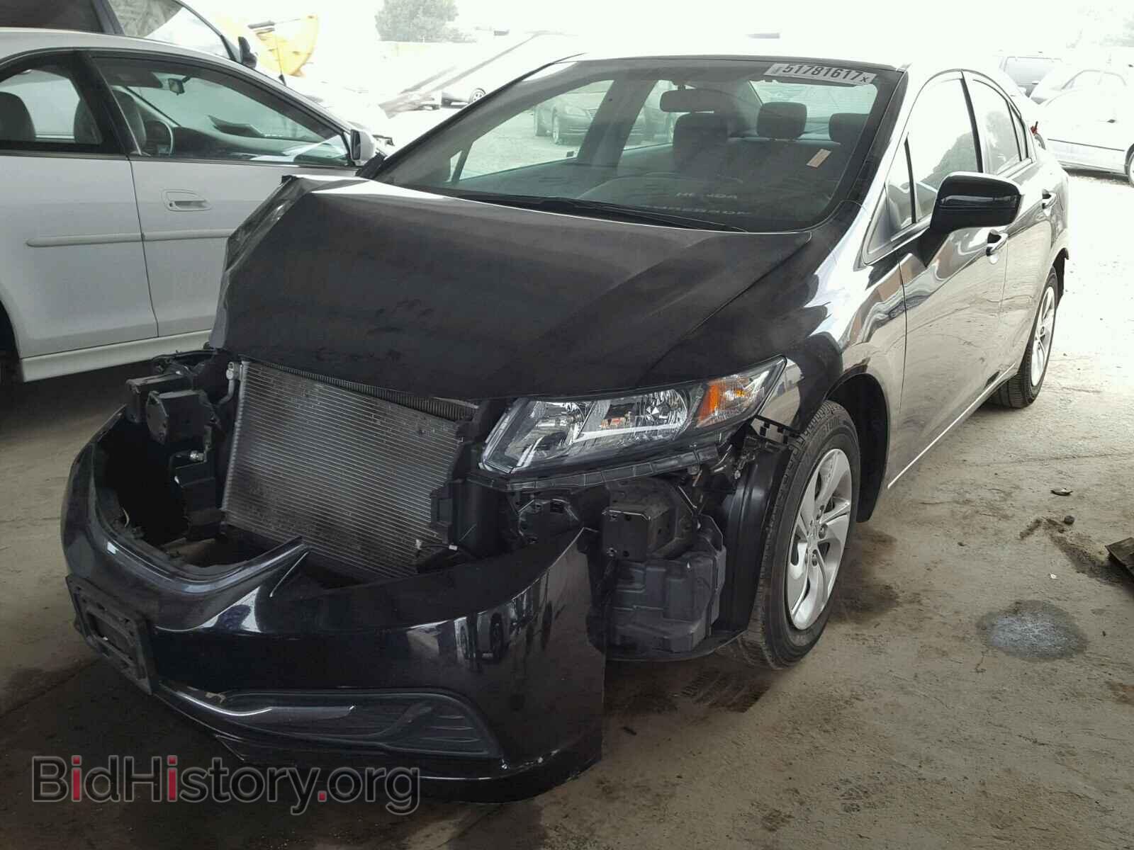 2014 HONDA CIVIC - VIN: 19XFB2F55EE274862 - Фото 2