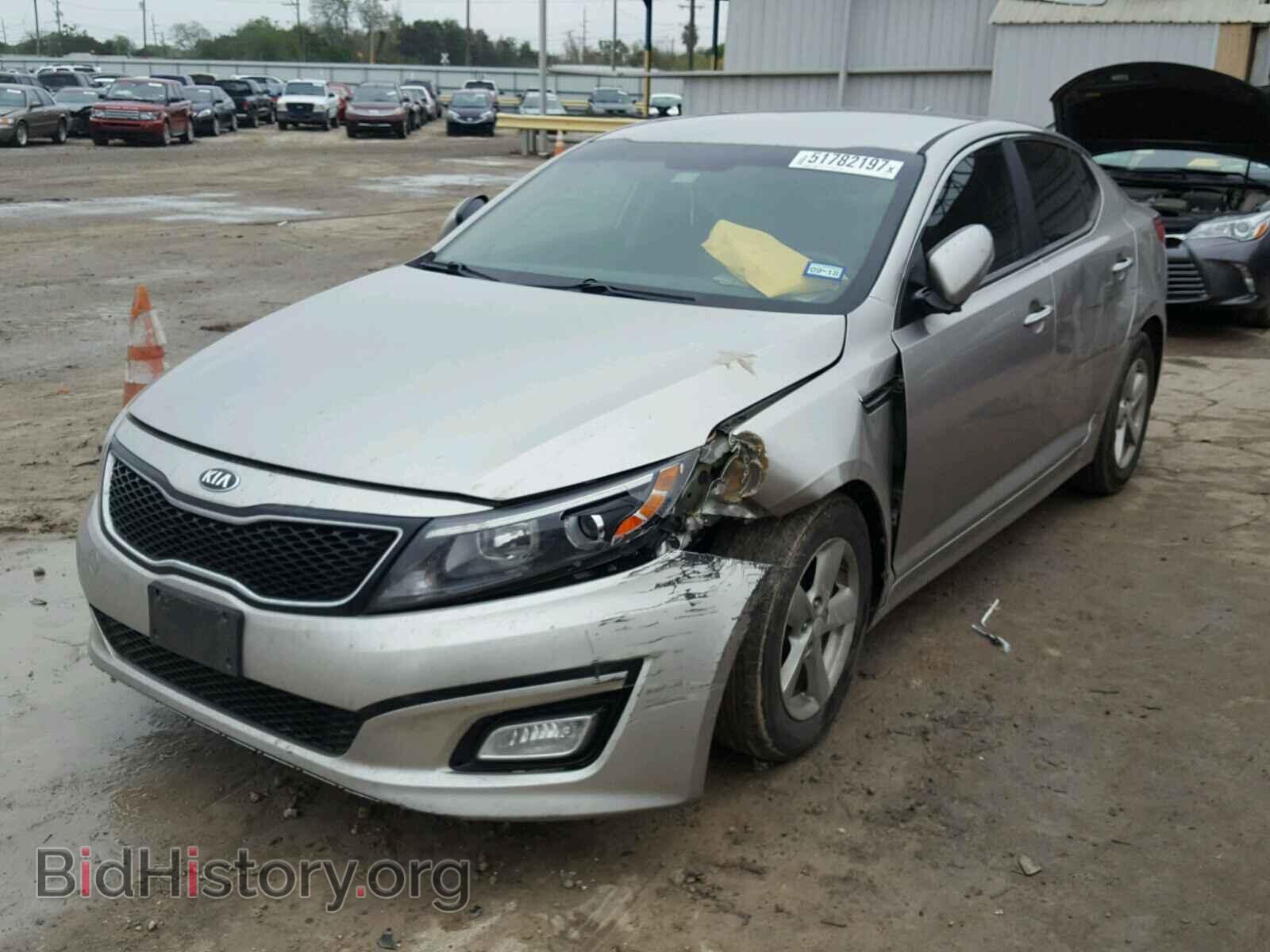 2015 KIA OPTIMA - VIN: KNAGM4A75F5547649 - Фото 2