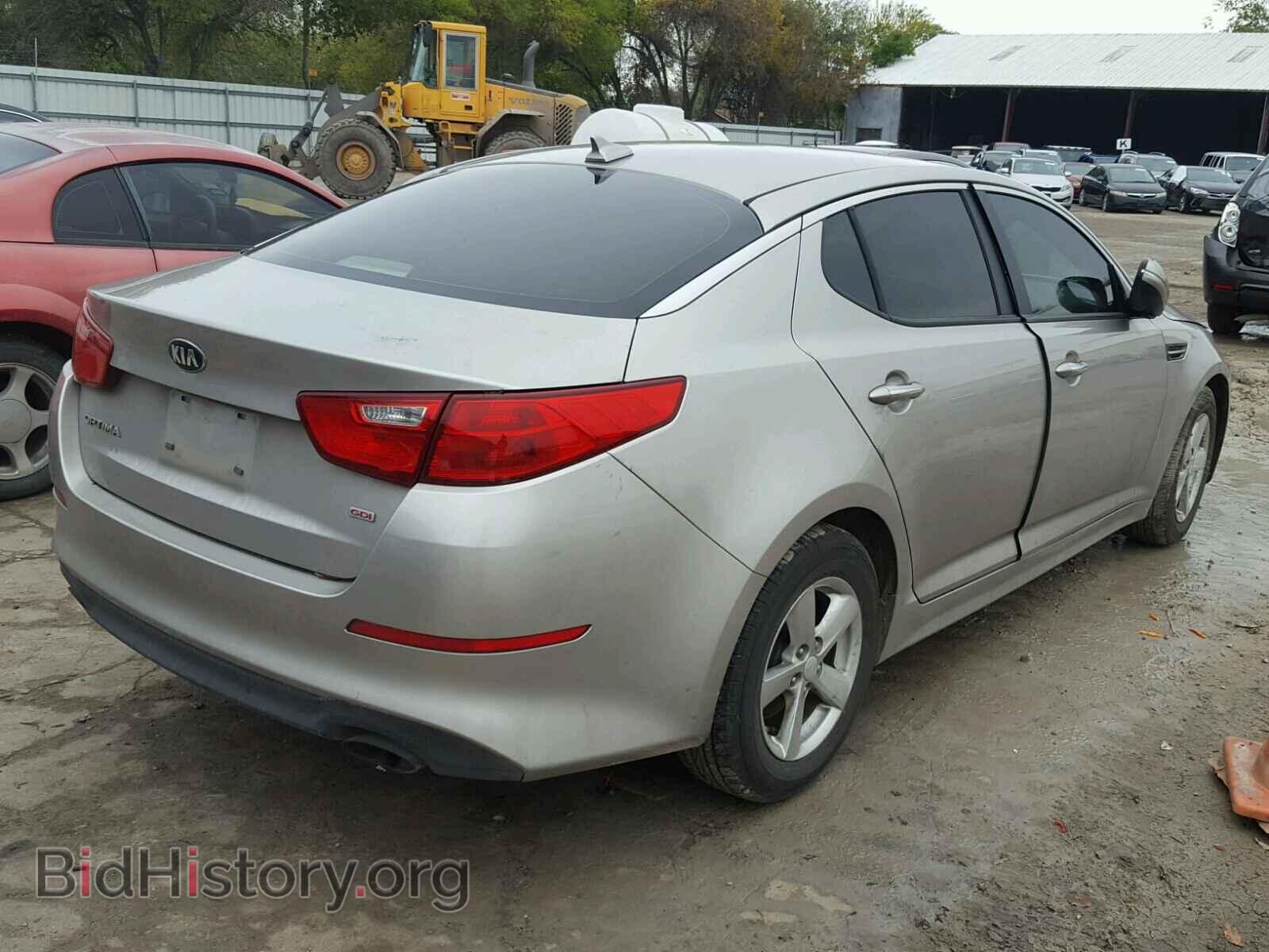2015 KIA OPTIMA - VIN: KNAGM4A75F5547649 - Фото 4