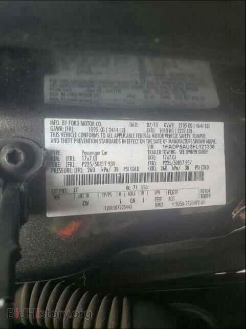 2015 FORD CMAX - VIN: 1FADP5AU3FL121338 - Photo 10