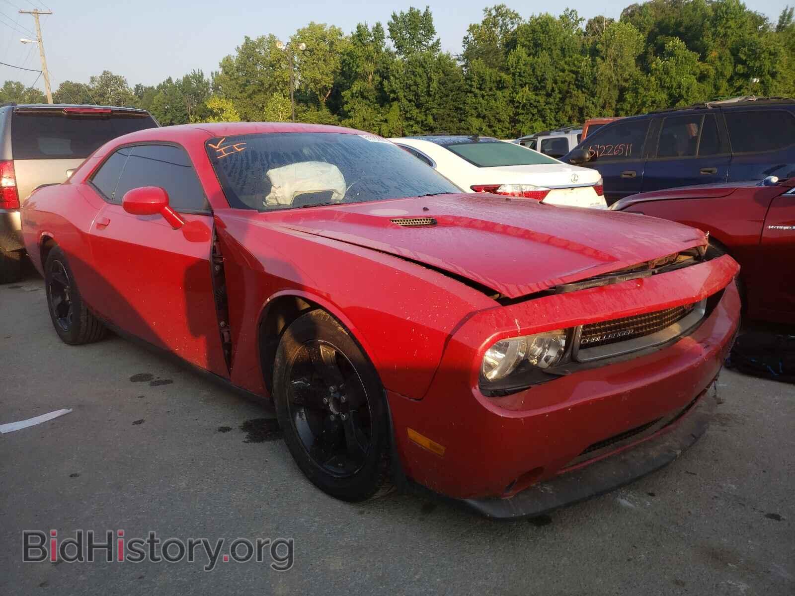 Фотография 2C3CDYAG8CH106325 - DODGE CHALLENGER 2012