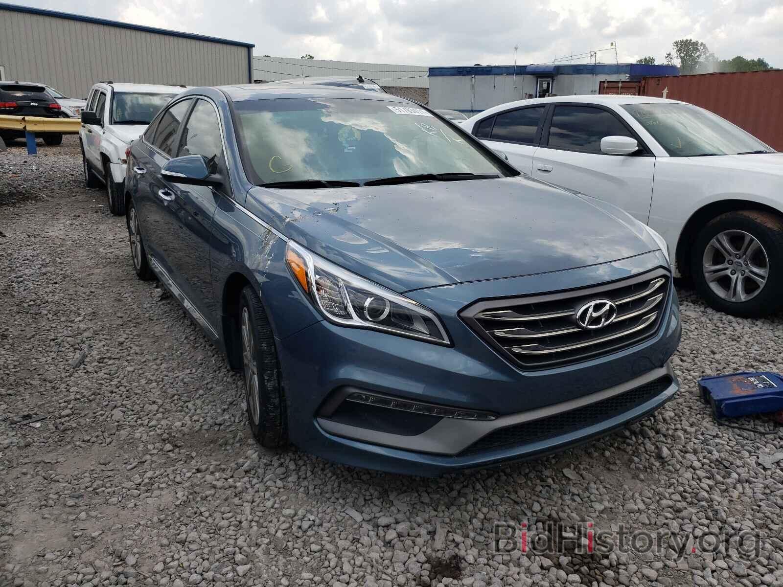 Фотография 5NPE34AF1HH592319 - HYUNDAI SONATA 2017