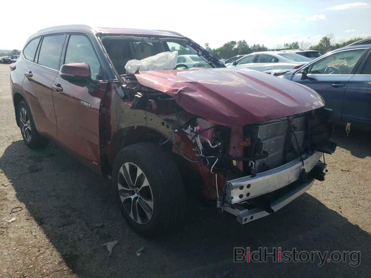 Photo 5TDGBRCH6MS528465 - TOYOTA HIGHLANDER 2021