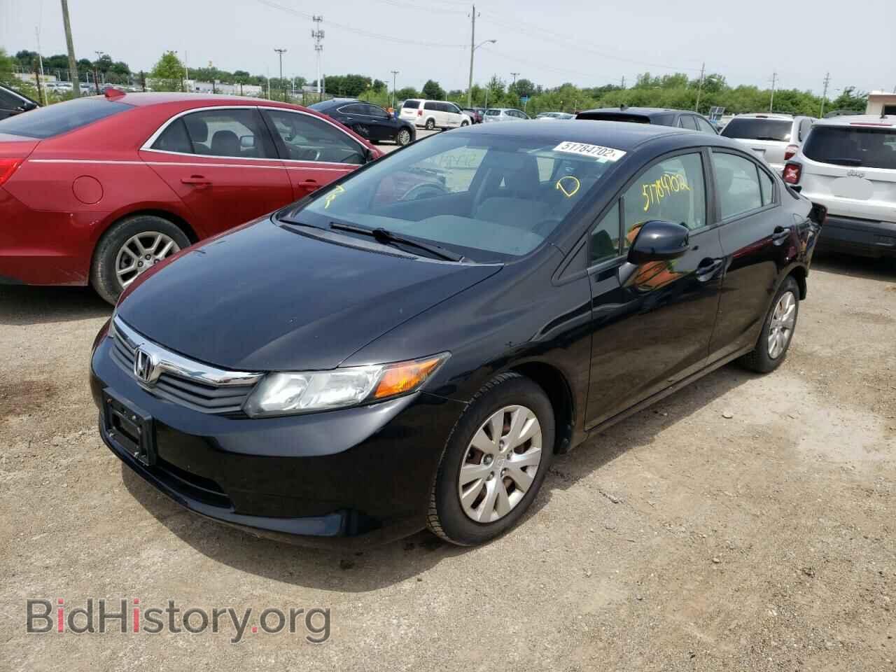2012 HONDA CIVIC - VIN: 19XFB2F52CE086507 - Фото 2