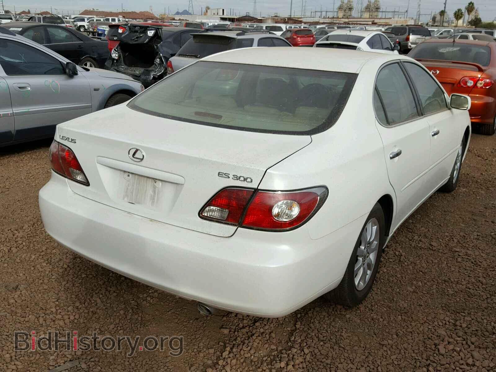 2002 LEXUS ES300 - VIN: JTHBF30G825034147 - Фото 4