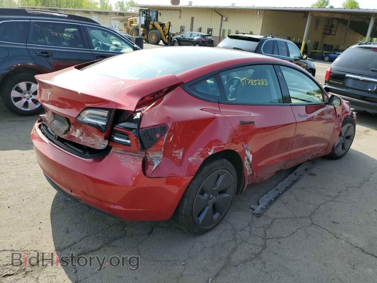 2022 TESLA MODEL 3 - VIN: 5YJ3E1EB6NF202879 - Фото 3