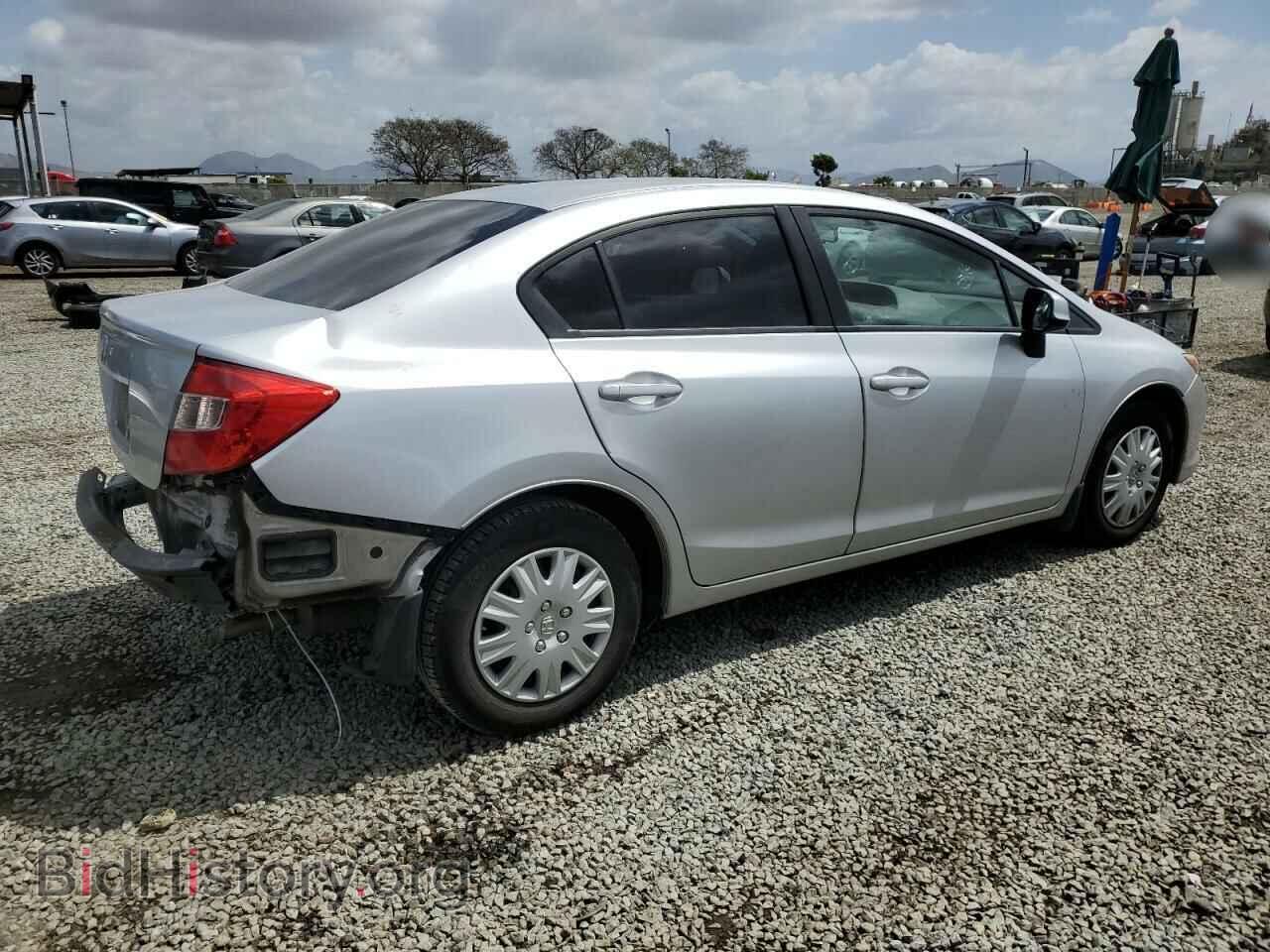 2012 HONDA CIVIC - VIN: 2HGFB2F54CH602694 - Фото 3