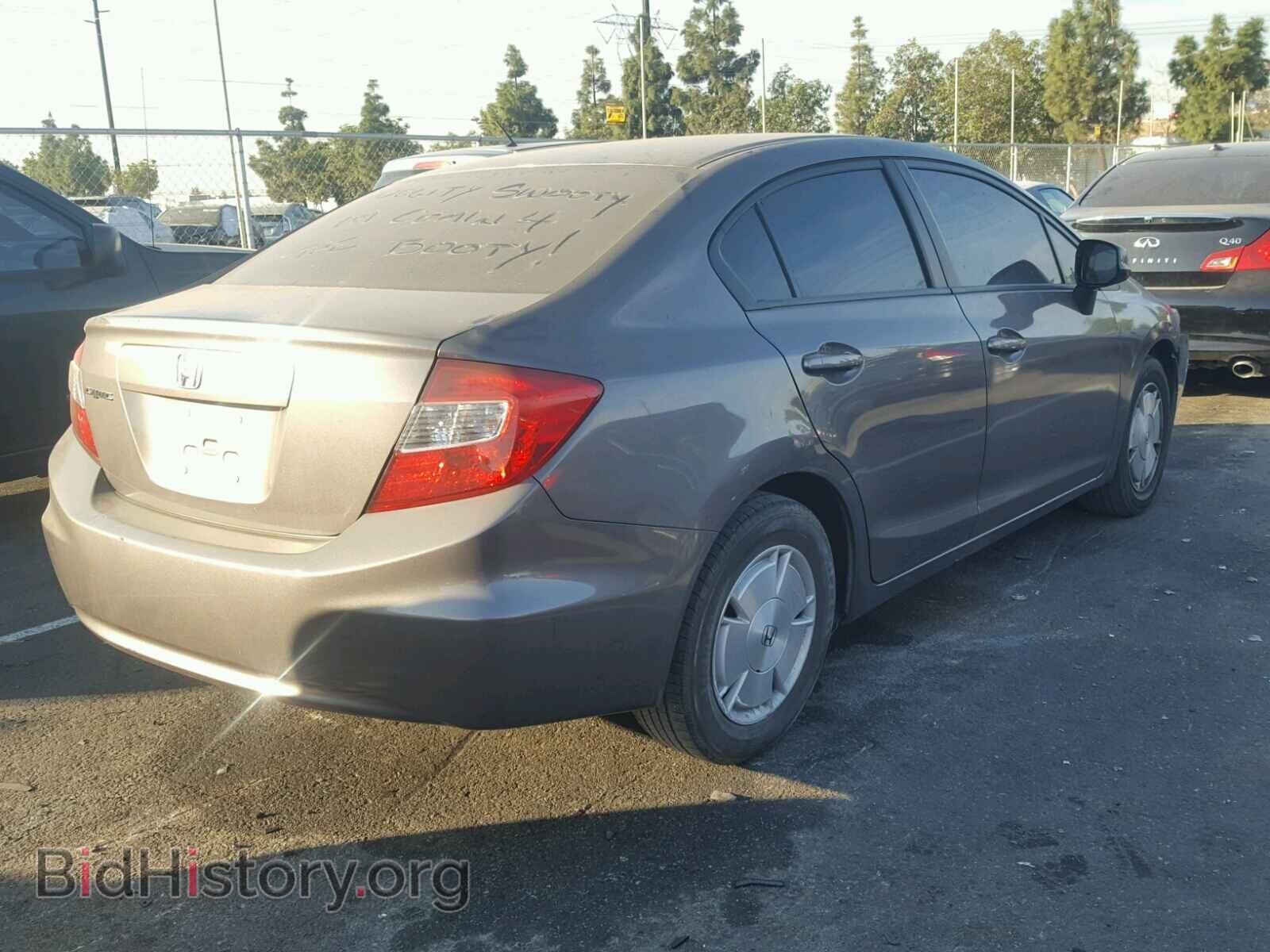 2012 HONDA CIVIC - VIN: 19XFB2F5XCE375070 - Фото 4
