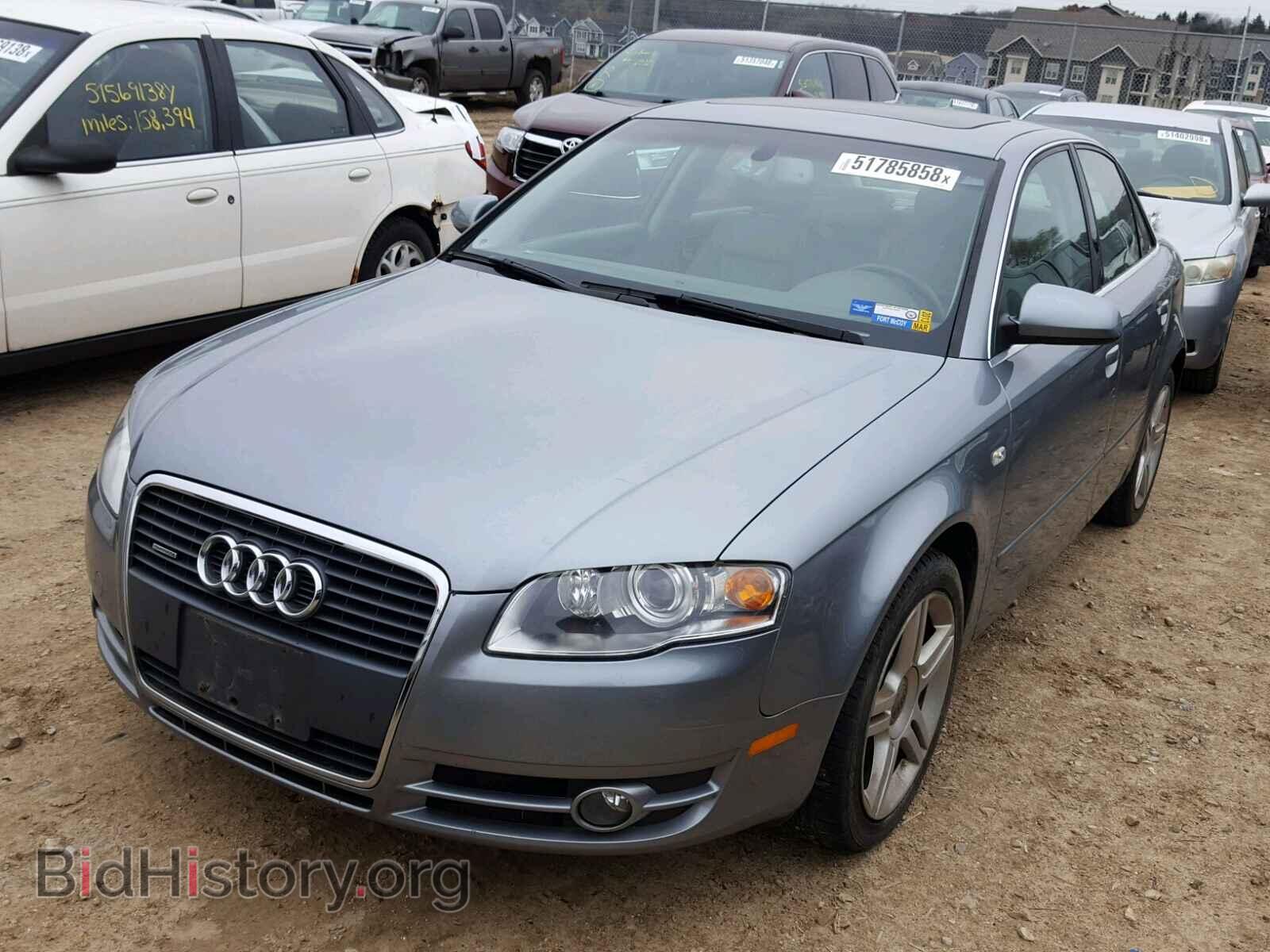 2007 AUDI A4 - VIN: WAUDF78E57A115915 - Фото 2