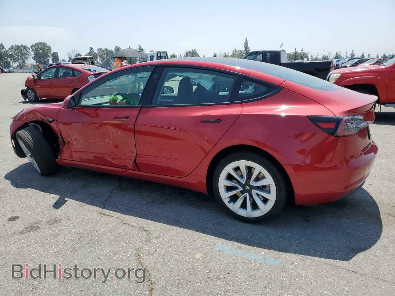 2022 TESLA MODEL 3 - VIN: 5YJ3E1EB4NF328691 - Фото 2