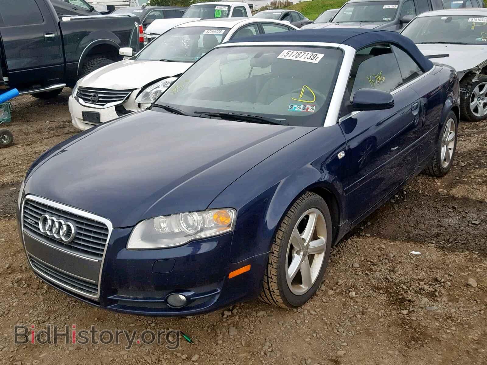2007 AUDI A4 - VIN: WAUDH48H07K036455 - Фото 2