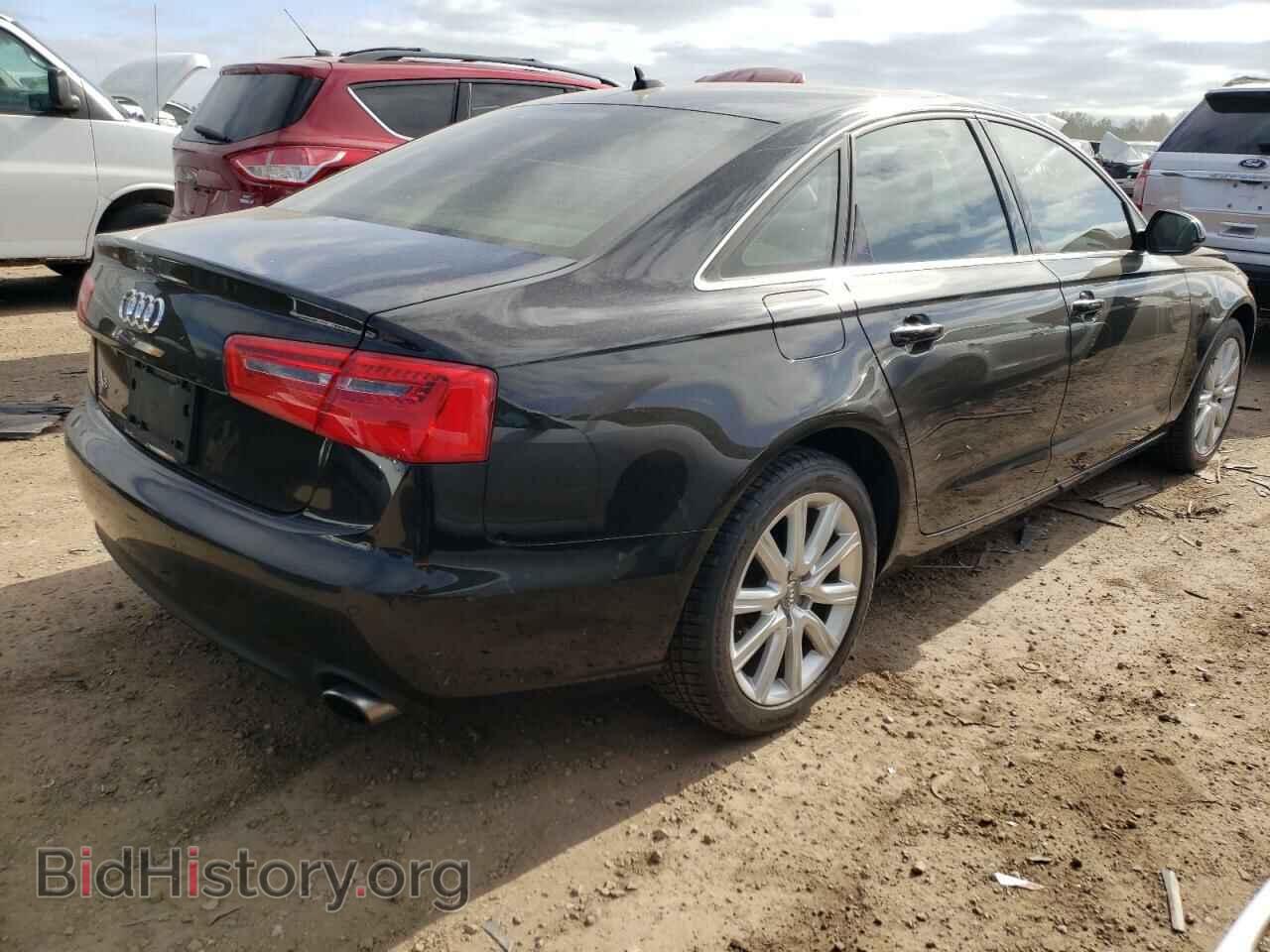 2013 AUDI A6 - VIN: WAUGFAFC2DN117251 - Фото 3