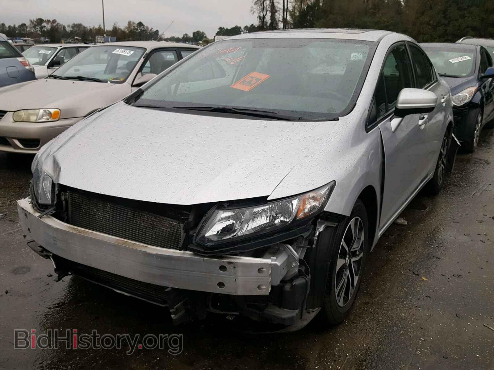 2014 HONDA CIVIC - VIN: 2HGFB2F83EH542310 - Фото 2