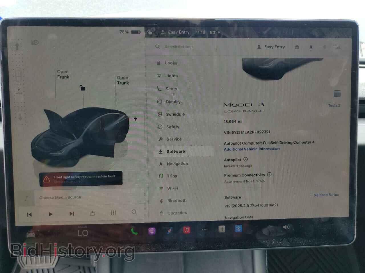 2024 TESLA MODEL 3 - VIN: 5YJ3E1EA2RF822321 - Фото 9