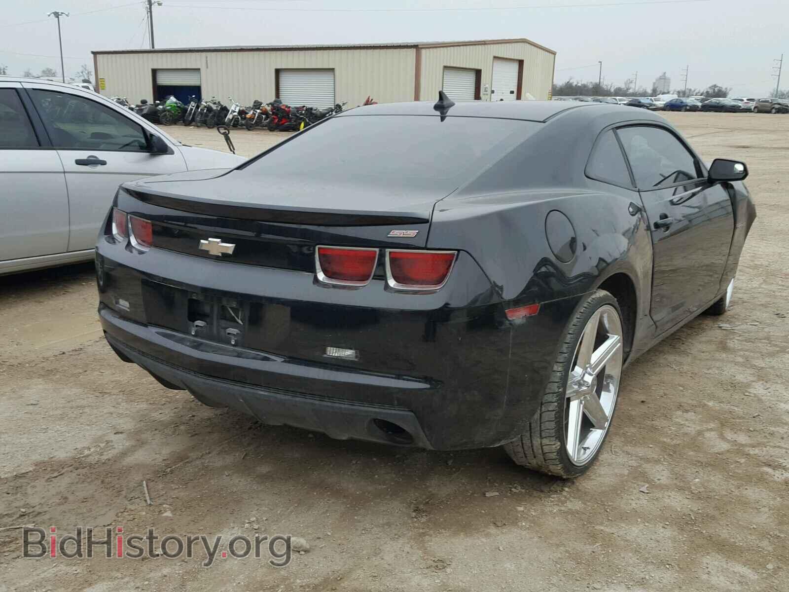 2012 CHEVROLET CAMARO - VIN: 2G1FA1E37C9163537 - Фото 4