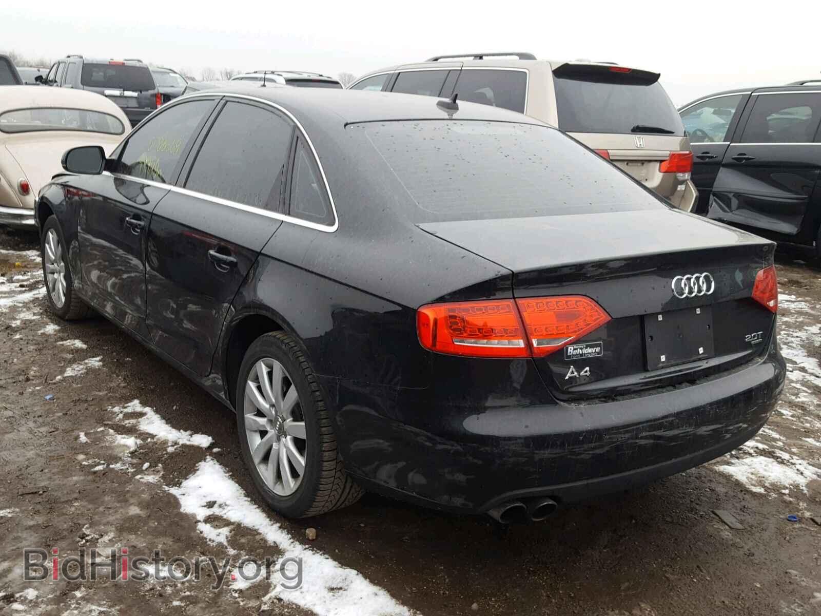2012 AUDI A4 - VIN: WAUBFAFL7CN003027 - Фото 3