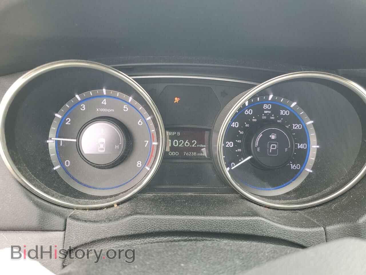 2012 HYUNDAI SONATA - VIN: 5NPEC4AB8CH372102 - Фото 9