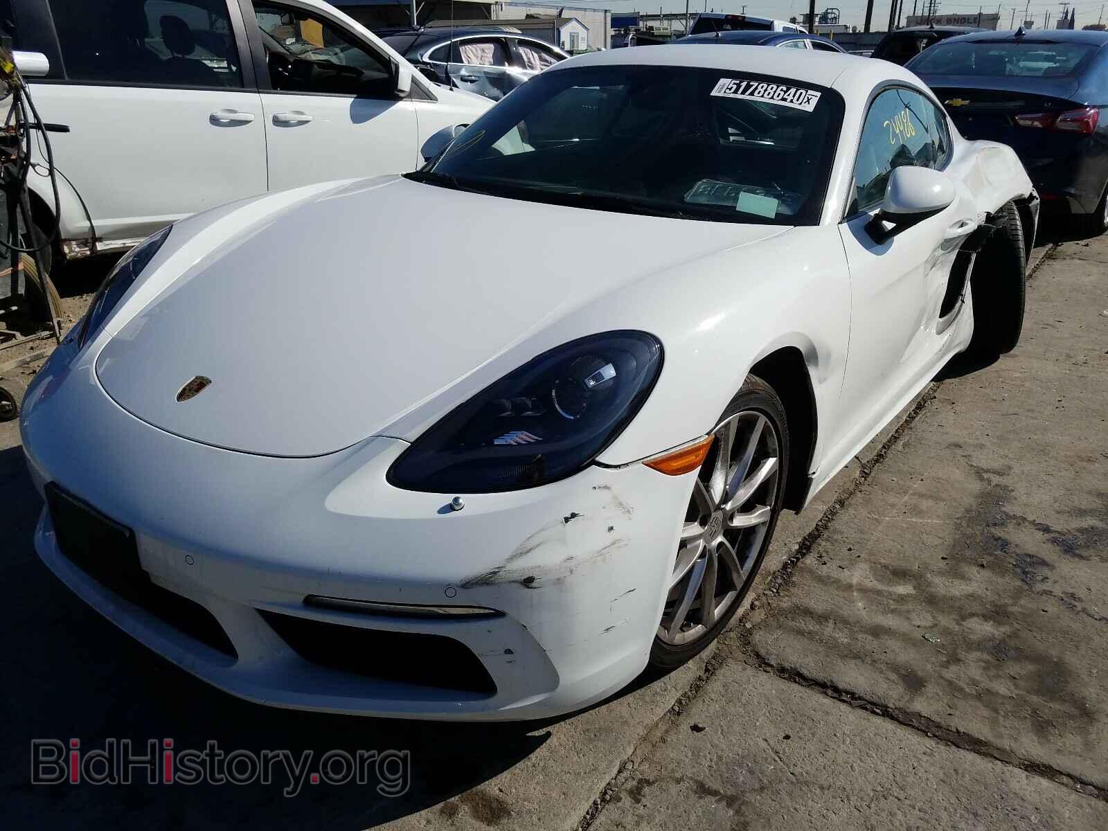 2019 PORSCHE CAYMAN BAS - VIN: WP0AA2A80KS260097 - Фото 2
