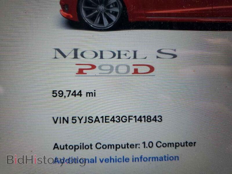 2016 Tesla MODEL S (VIN 5YJSA1E43GF141843) — фото 9 из 12