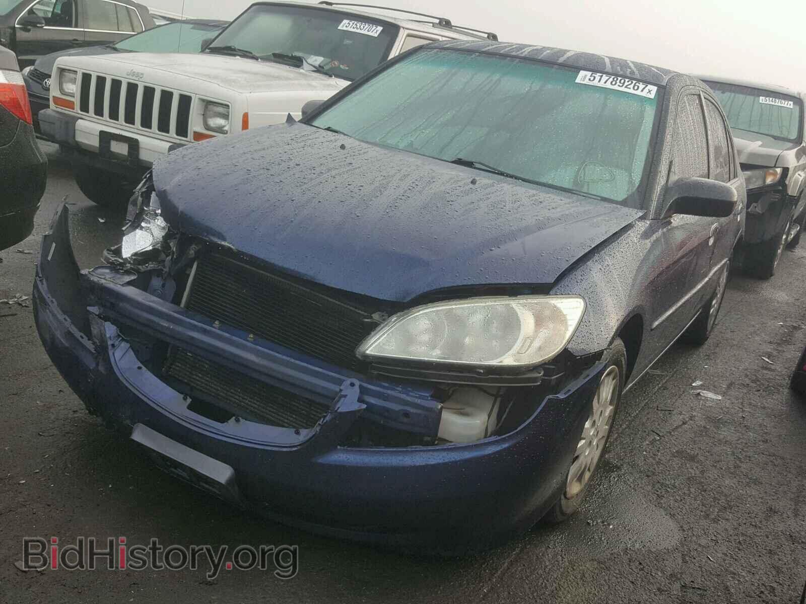 2005 HONDA CIVIC - VIN: 2HGES165X5H599177 - Фото 2