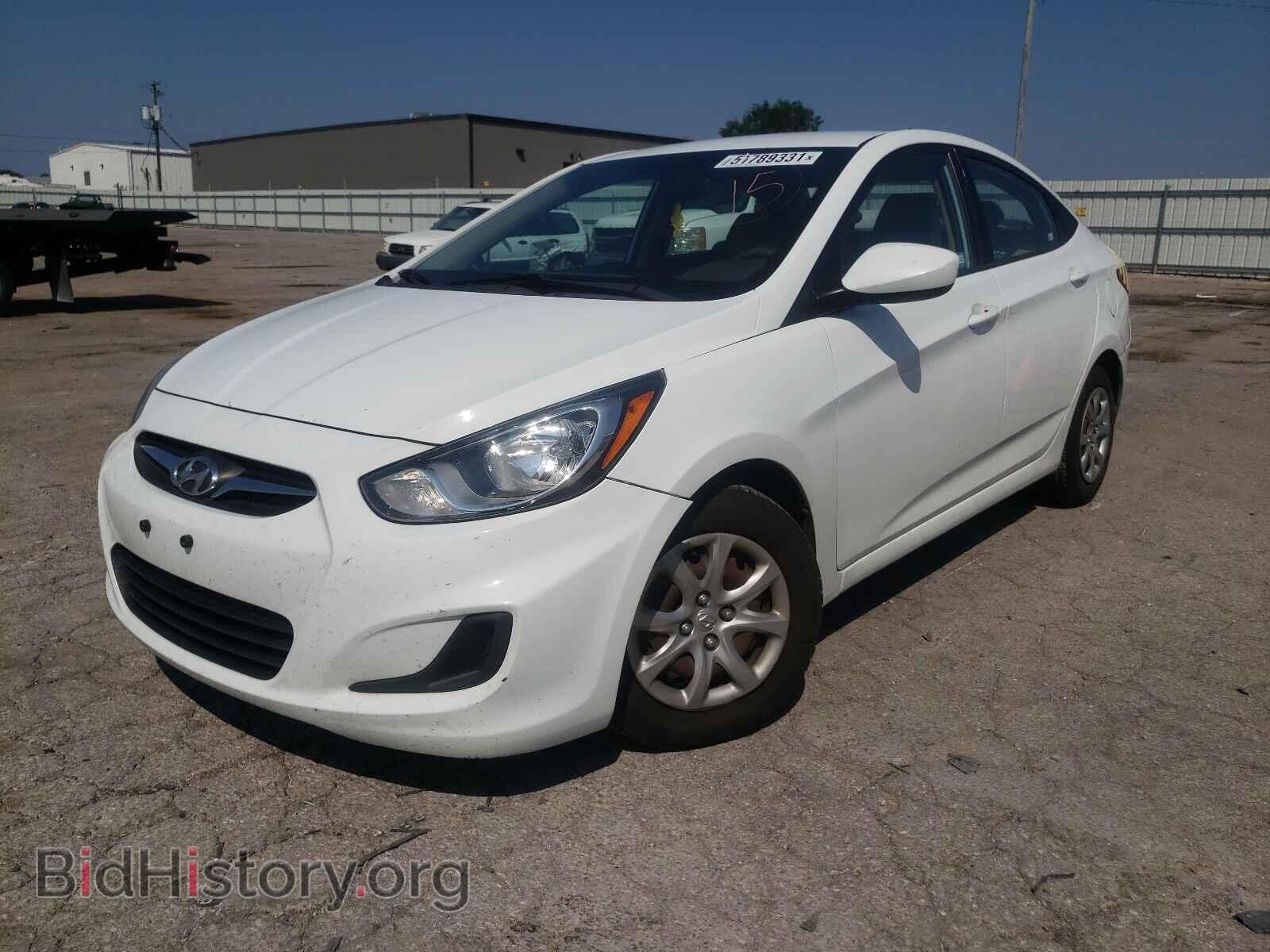 2014 HYUNDAI ACCENT - VIN: KMHCT4AEXEU721766 - Фото 2
