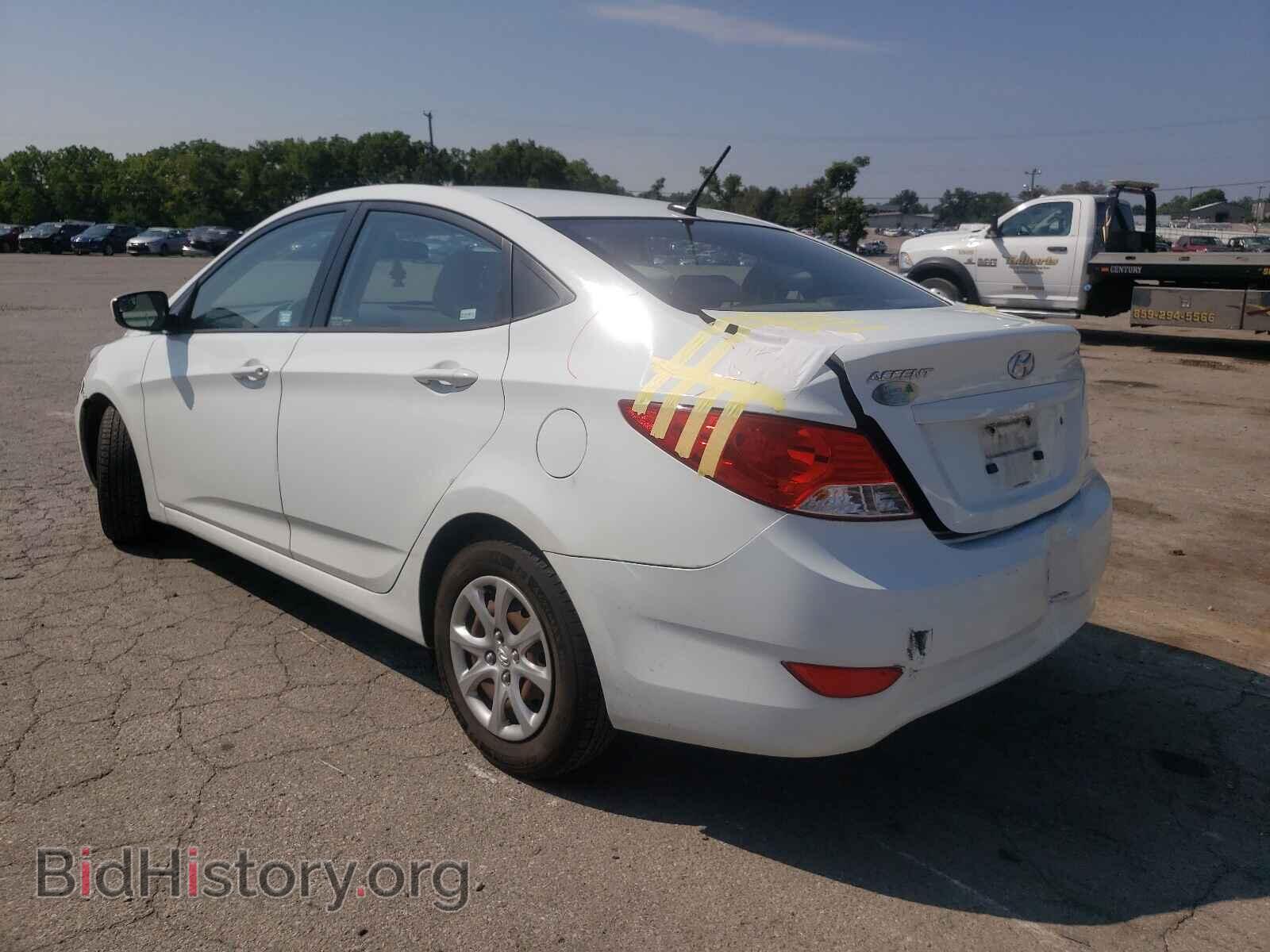 2014 HYUNDAI ACCENT - VIN: KMHCT4AEXEU721766 - Фото 3