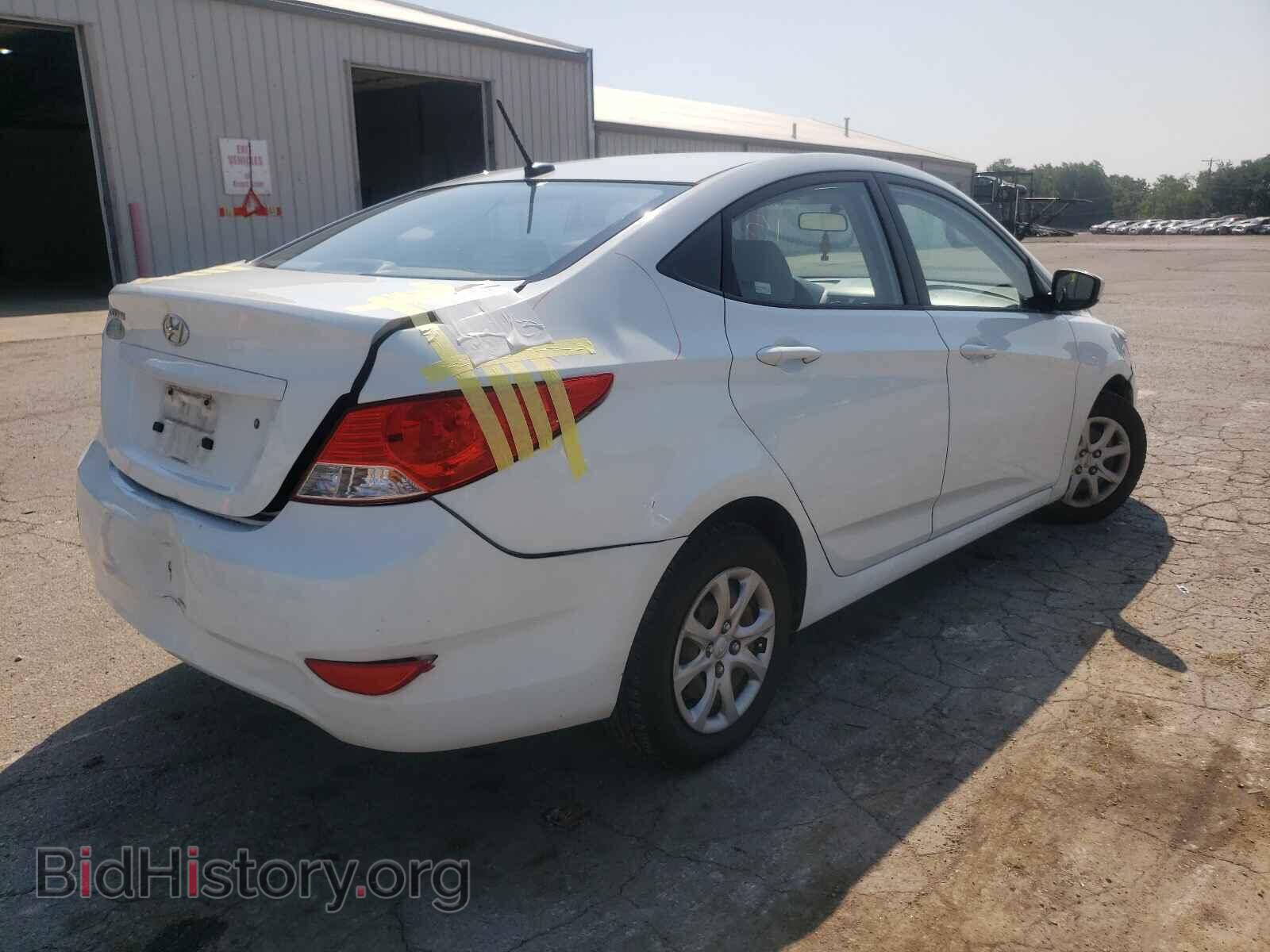 2014 HYUNDAI ACCENT - VIN: KMHCT4AEXEU721766 - Фото 4