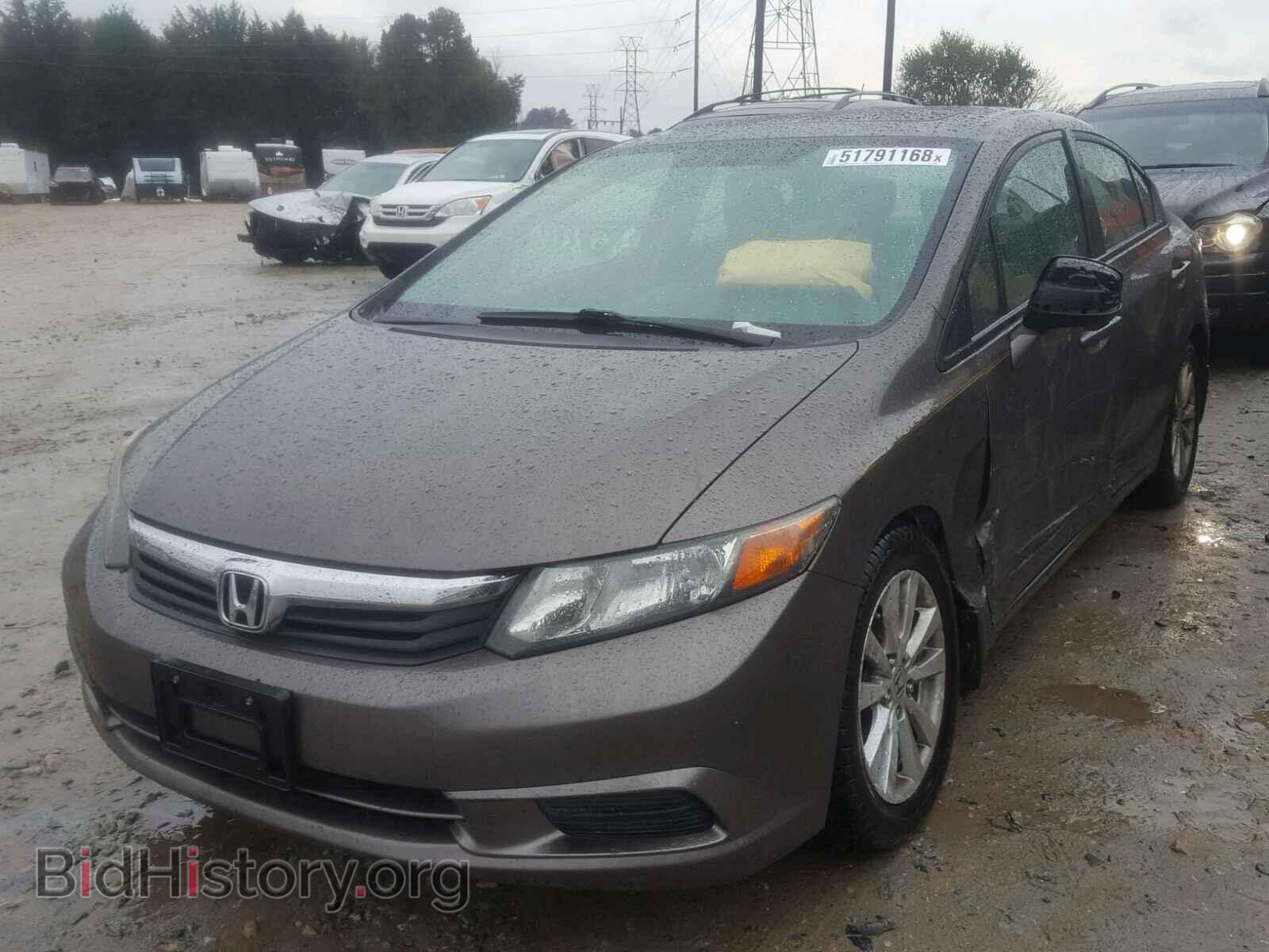 2012 HONDA CIVIC - VIN: 2HGFB2F92CH542885 - Photo 2