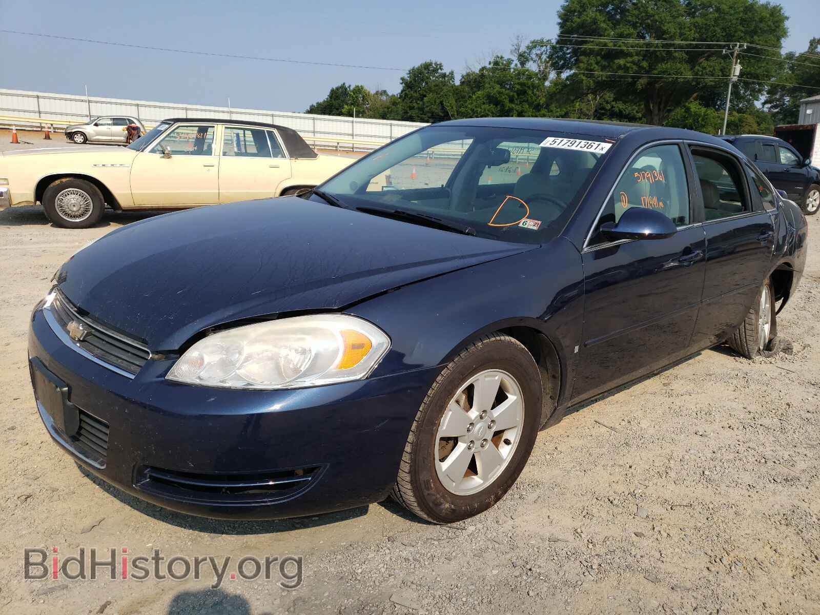 2007 CHEVROLET IMPALA - VIN: 2G1WT58K479373295 - Фото 2