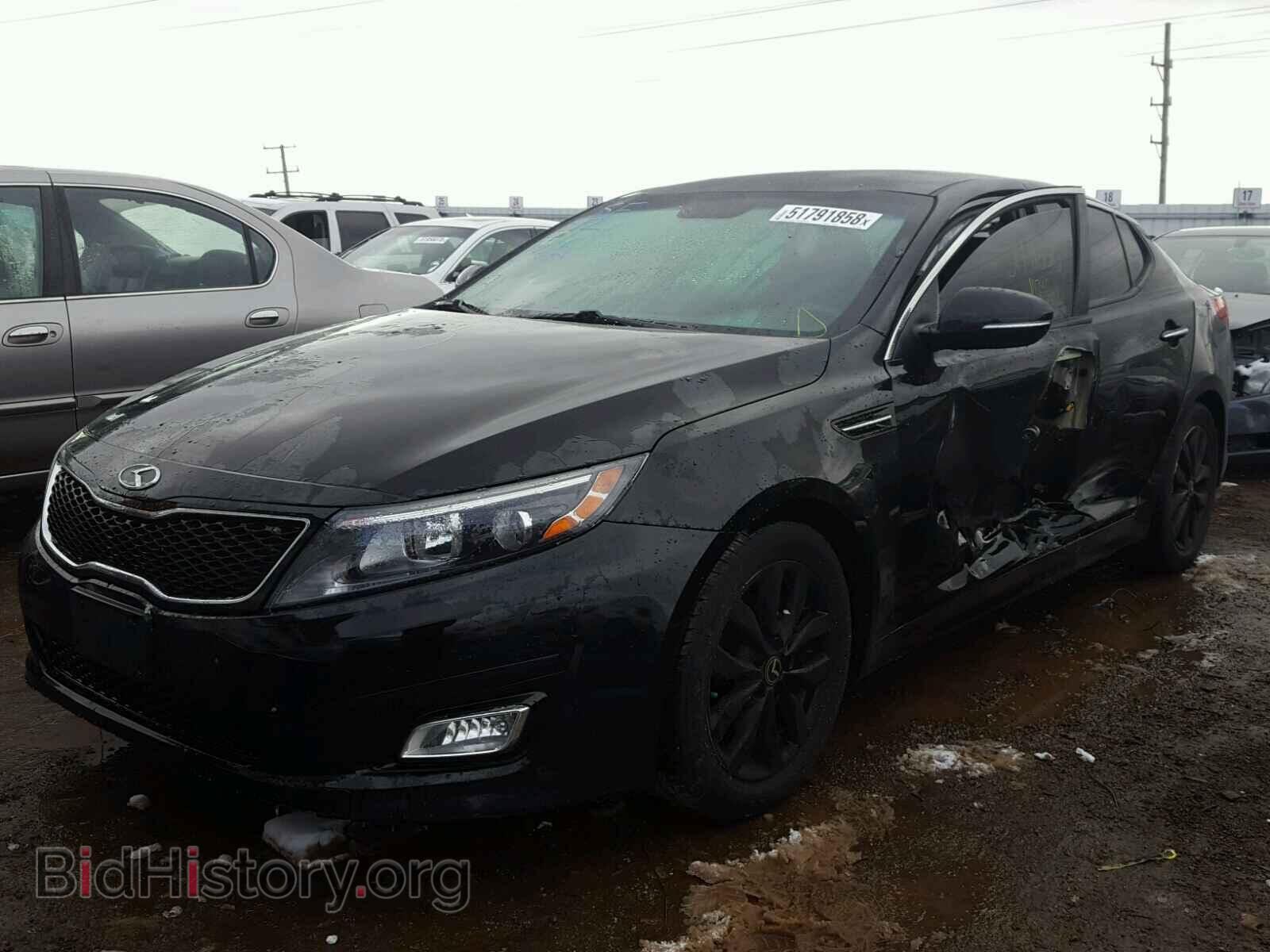 2015 KIA OPTIMA - VIN: KNAGM4A73F5616936 - Фото 2