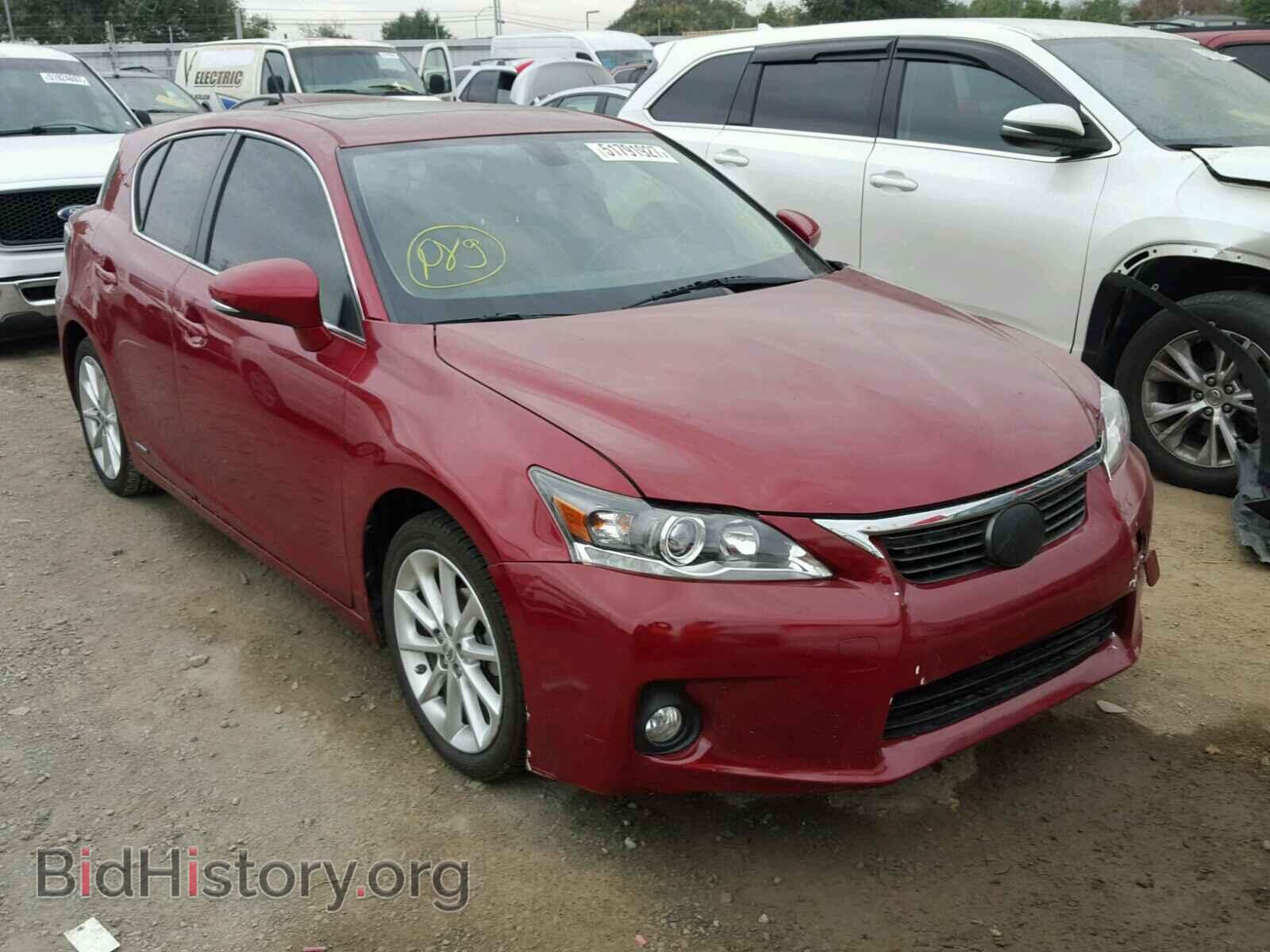 Photo JTHKD5BH0C2094644 - LEXUS CT 200 2012