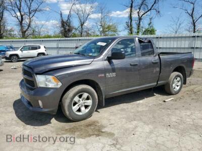 2018 RAM 1500 ST, темно-серый — VIN 1C6RR7FT8JS249859, Copart