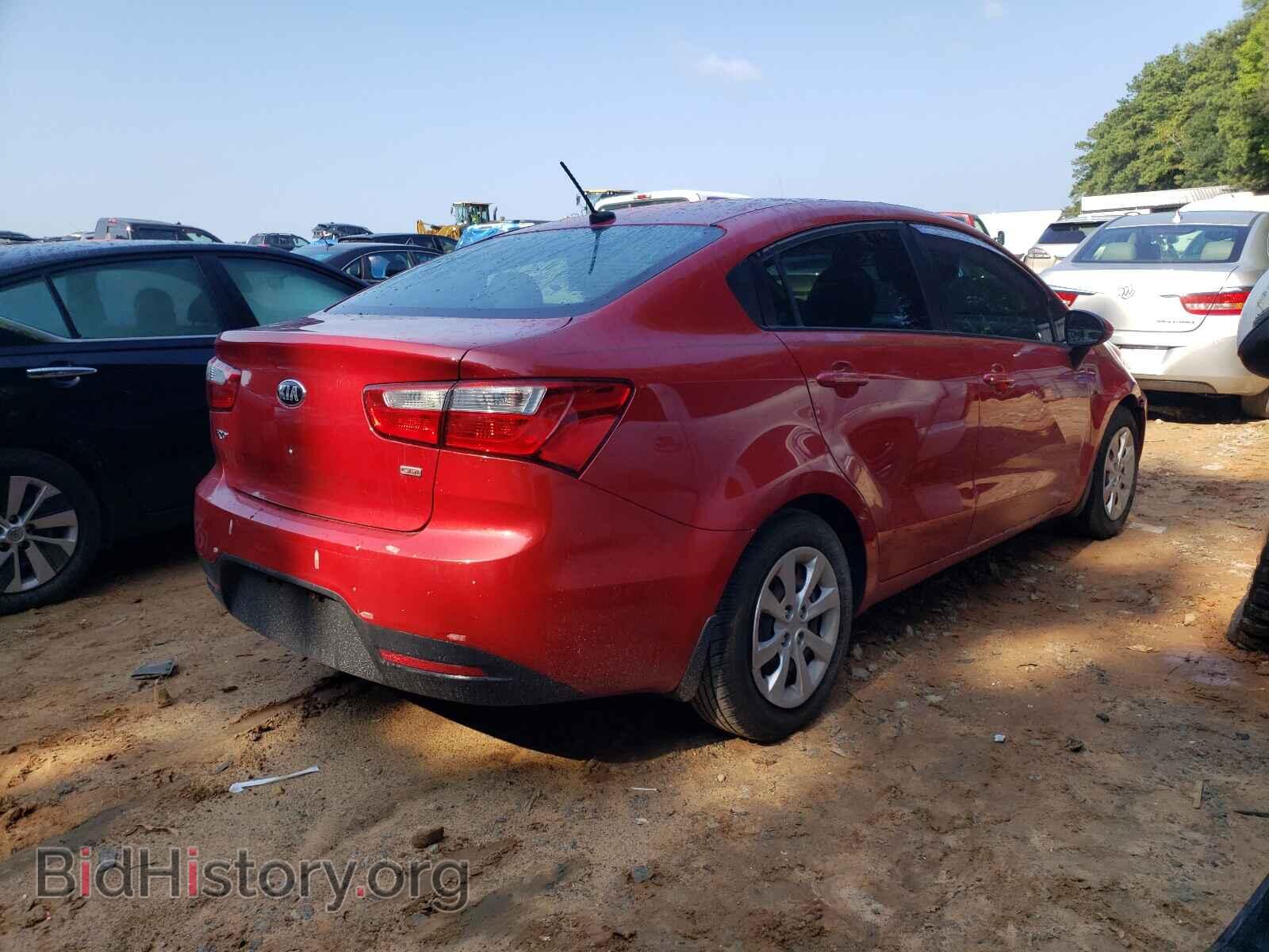 2015 KIA RIO - VIN: KNADM4A30F6502161 - Фото 4